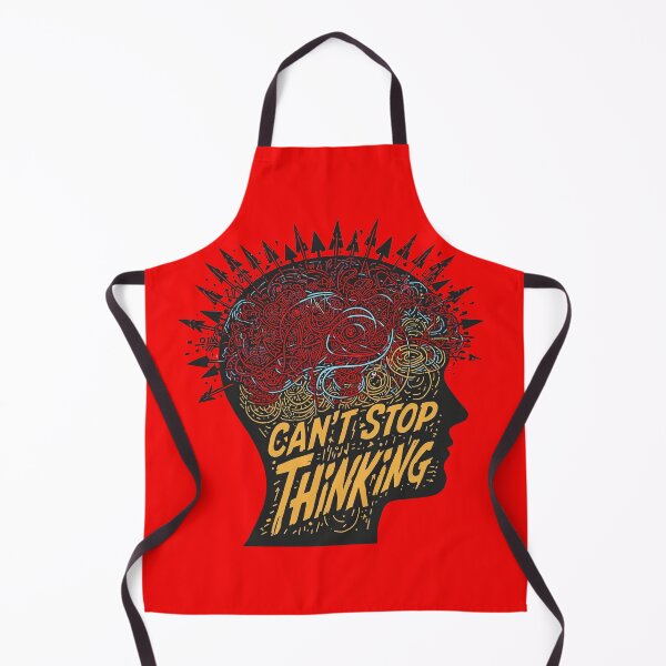 Item preview, Can’t Stop Thinking – Overactive Mind Illustration designed and sold by Katzpy.