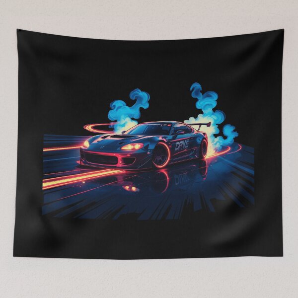 Item preview, Dynamic Driving Car Illustration Speed Motion Road Trip Energy designed and sold by zelvian.
