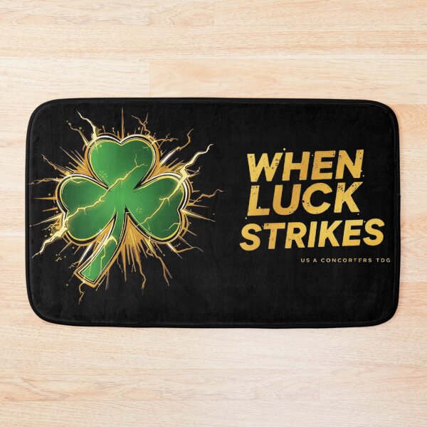 Item preview, Cosmic Shamrock Luck – Gold & Green St Patrick’s Day Art designed and sold by YourTrendyTees.