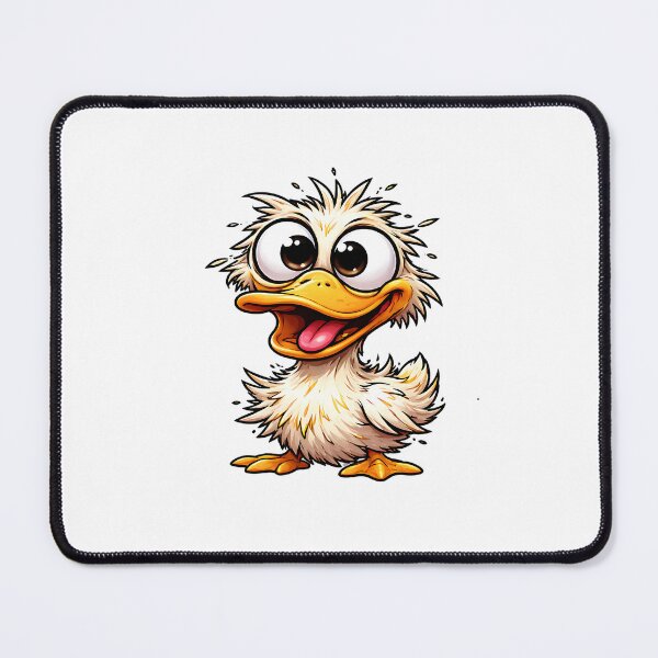 Item preview, Goofy Cartoon Duck Cute Big Eyed Duck designed and sold by jimbo7664.