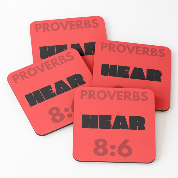 Item preview, Proverbs 8:6 designed and sold by Undonemadenew.