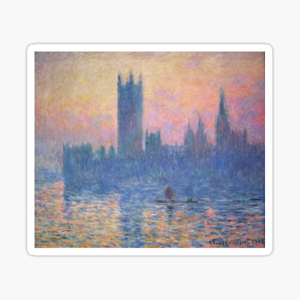 Item preview, HD. The Houses of Parliament, Sunset, by Claude Monet. HIGH DEFINITION  designed and sold by MINDTHECHERRY.