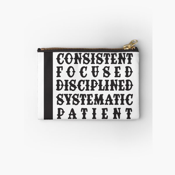 Item preview, 6 Habits of Success – Consistent Focused Disciplined Systematic Patient Profitable designed and sold by unthinkabletees.