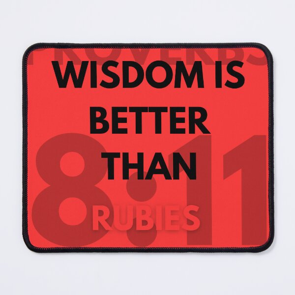 Item preview, Proverbs 8:11 designed and sold by Undonemadenew.