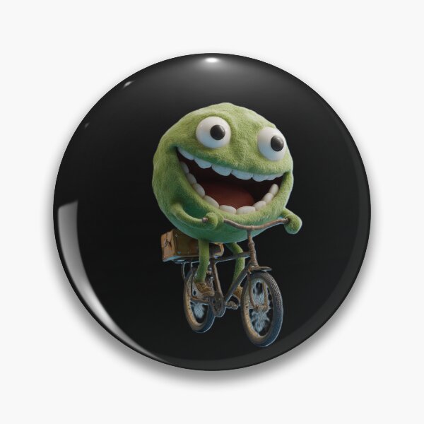 Item preview,  Snot slime on the bike fluffy designed and sold by Kat's Design Hub.
