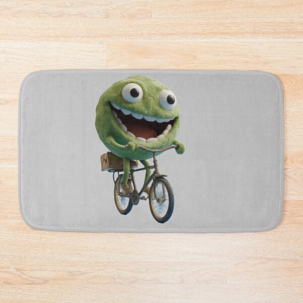 Item preview,  Snot slime on the bike fluffy designed and sold by Kat's Design Hub.