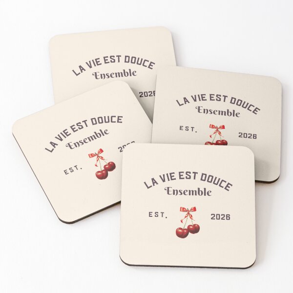 Item preview, La Vie Est Douce — Ensemble · est. 2026 -Life is Sweet -Together designed and sold by Novel Works Studio.