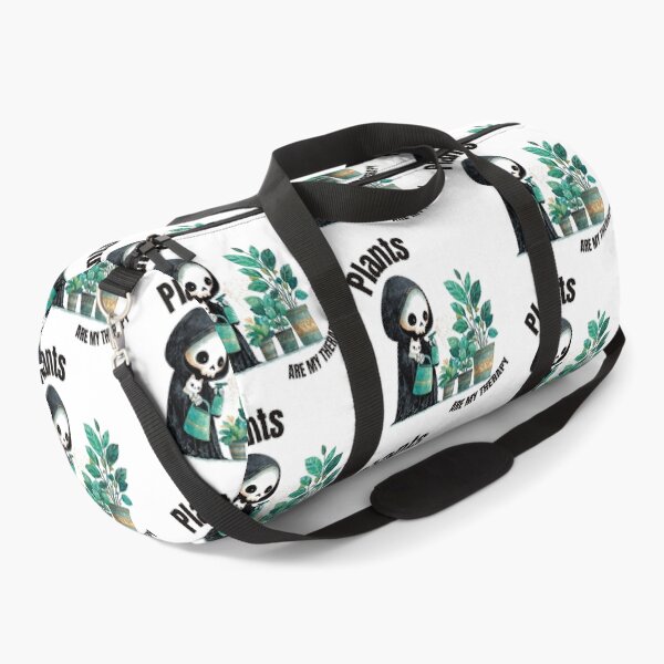 Item preview, Plants Are My Therapy Cute Skeleton Cat Plant Mom Art designed and sold by Anastasiia Yurevych.