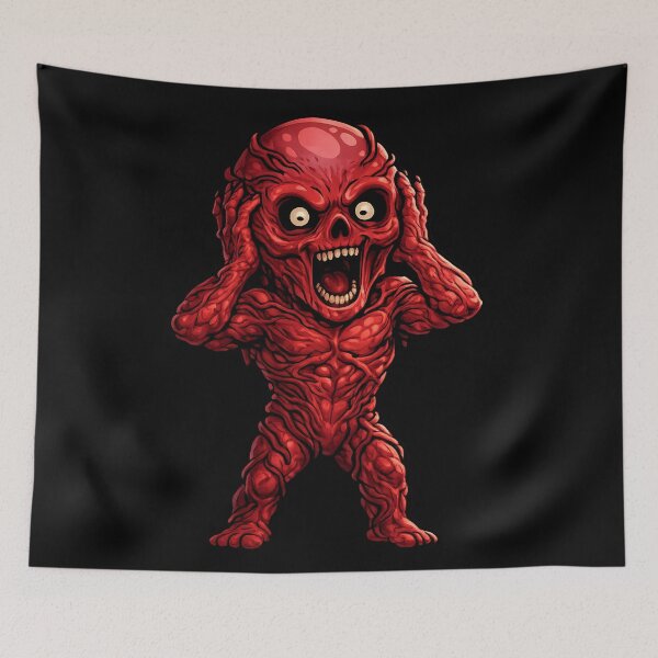 Item preview, sticker vecna chibi style  designed and sold by zuzzelek44.
