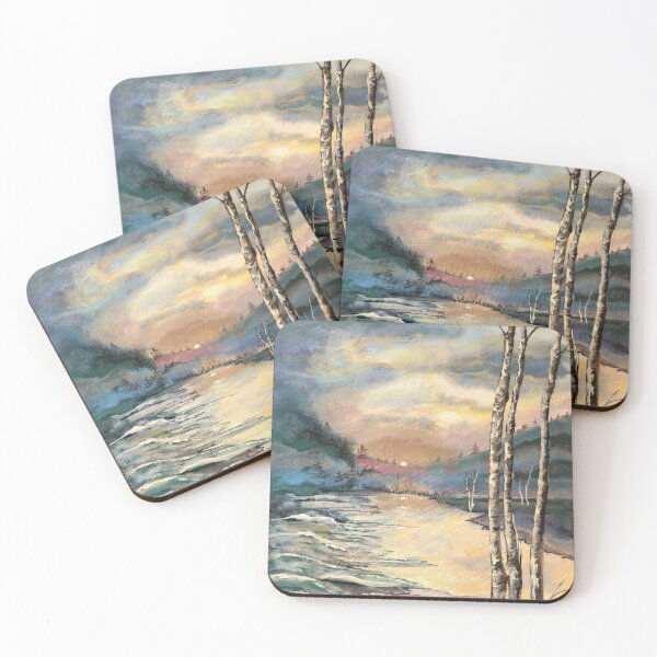 Item preview, Birches on New Year's Day designed and sold by Debbie Center.