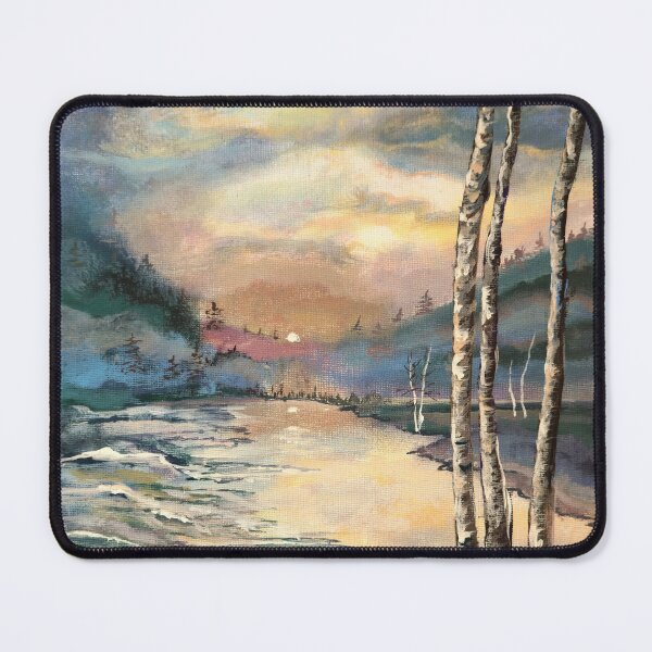 Item preview, Birches on New Year's Day designed and sold by Debbie Center.