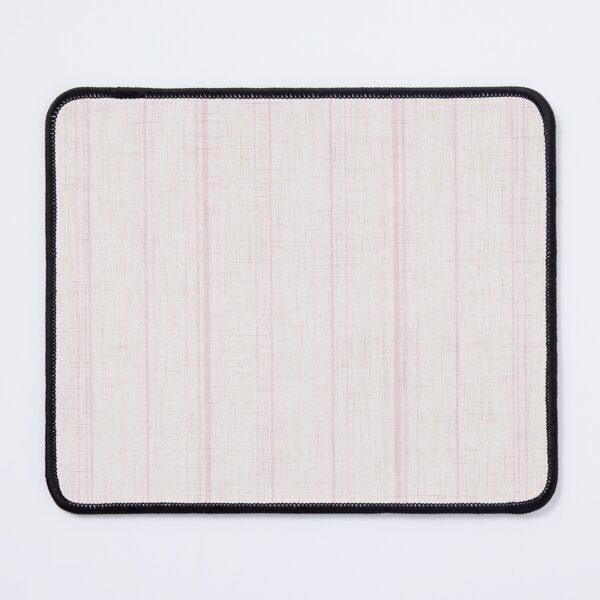 Item preview, Vintage Textured Linen Boho Vertical Pinstripes - Pink & Cream designed and sold by LoveAlways-AEP.