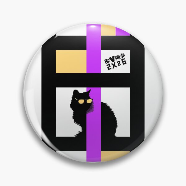 Item preview, Cool Cat in Abstract Art designed and sold by bfvrp.