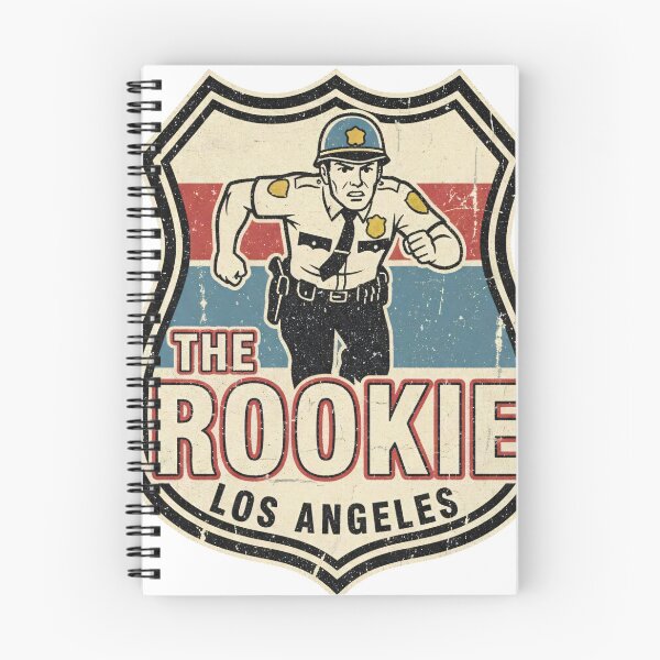 Item preview, The Rookie Los Angeles Vintage Police Badge Art designed and sold by Fidgetytame.