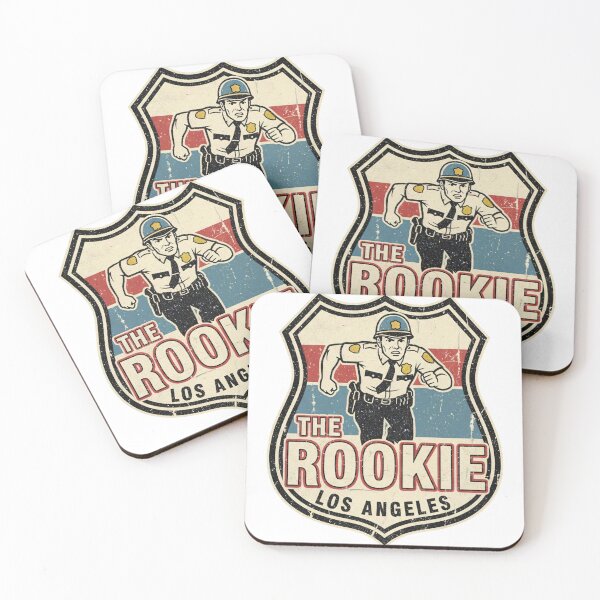 Item preview, The Rookie Los Angeles Vintage Police Badge Art designed and sold by Fidgetytame.