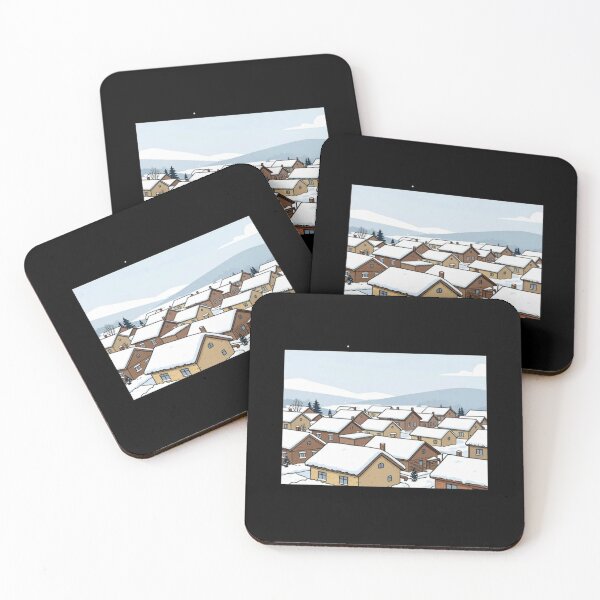 Item preview, Snow-Covered Rooftops designed and sold by Aetheriswork.