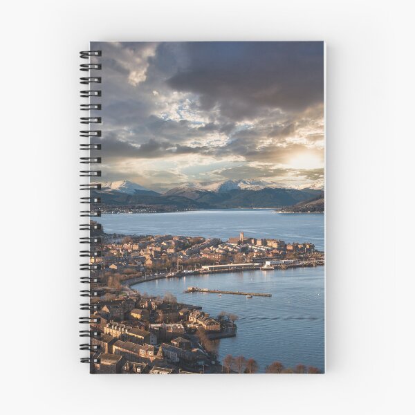 Item preview, Argyll Snowcapped Mountains from Lyle Hill Greenock designed and sold by RJW Images.