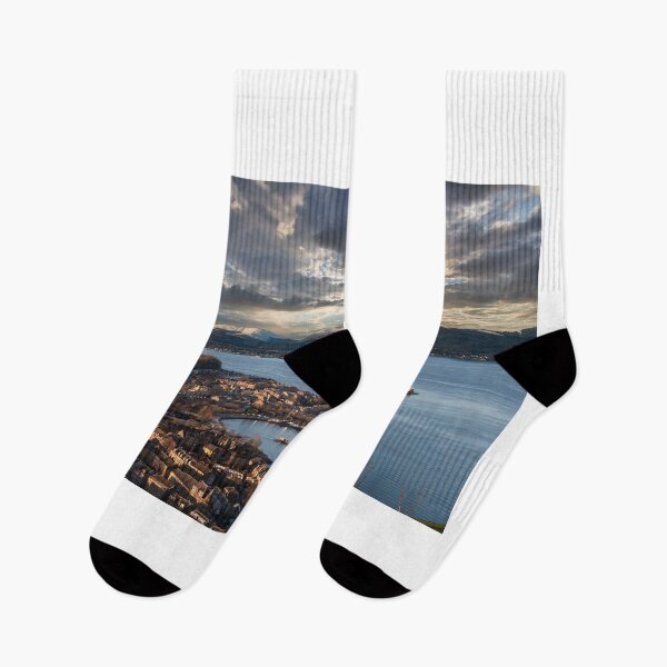 Item preview, Argyll Snowcapped Mountains from Lyle Hill Greenock designed and sold by RJW Images.