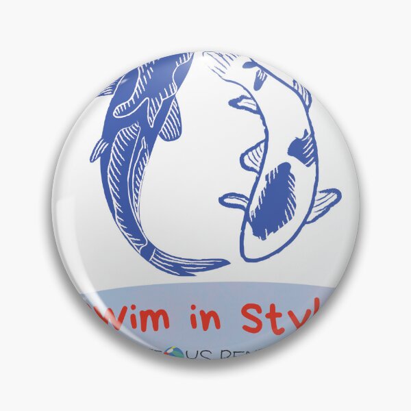 Item preview, Swim in Style – Playful Koi Fish Toy Logo designed and sold by M.Store.