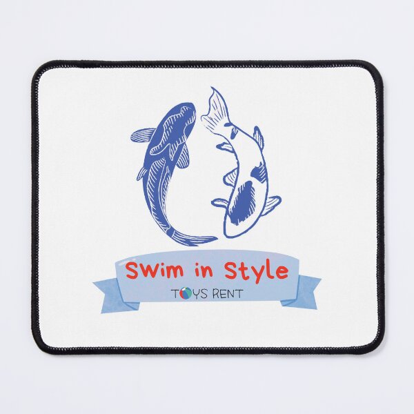 Item preview, Swim in Style – Playful Koi Fish Toy Logo designed and sold by M.Store.