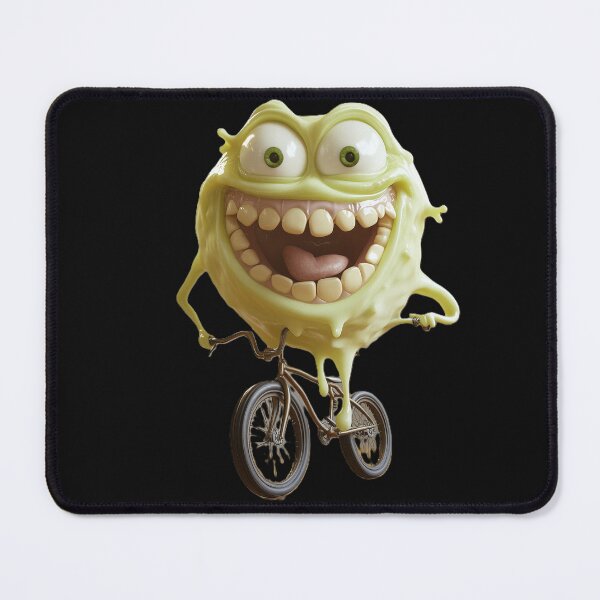 Item preview, Whitw Snot slime on the bike designed and sold by Kat's Design Hub.