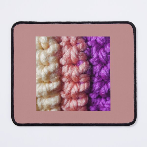 Item preview, Crochet in fuschia peach and vanilla designed and sold by Emma  Amies.