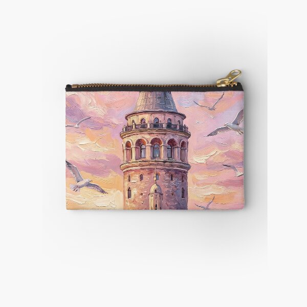 Item preview, Dreamy Sunset over Galata Tower Istanbul designed and sold by PixelPasha.