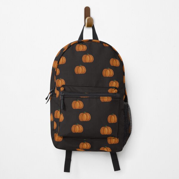 Item preview, Minimal Autumn Pumpkin Pattern On Dark Background designed and sold by EL-Lebedenko.