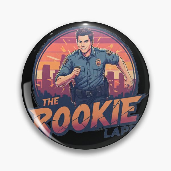 Artikelvorschau, The Rookie John Nolan Sunset Badge Art entworfen und verkauft von Fidgetytame.