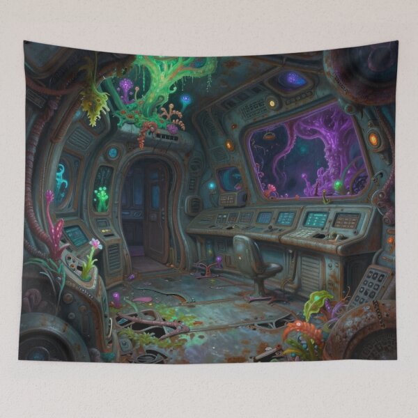 Item preview, Derelict Ship Interior designed and sold by Korral.