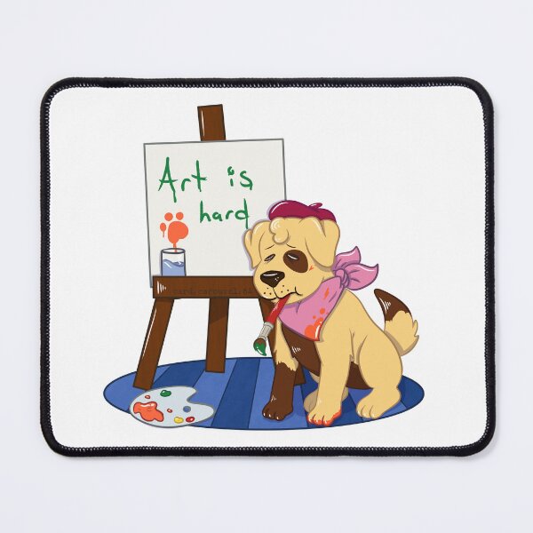 Item preview, Art is Hard Puppy designed and sold by Card Carousel.