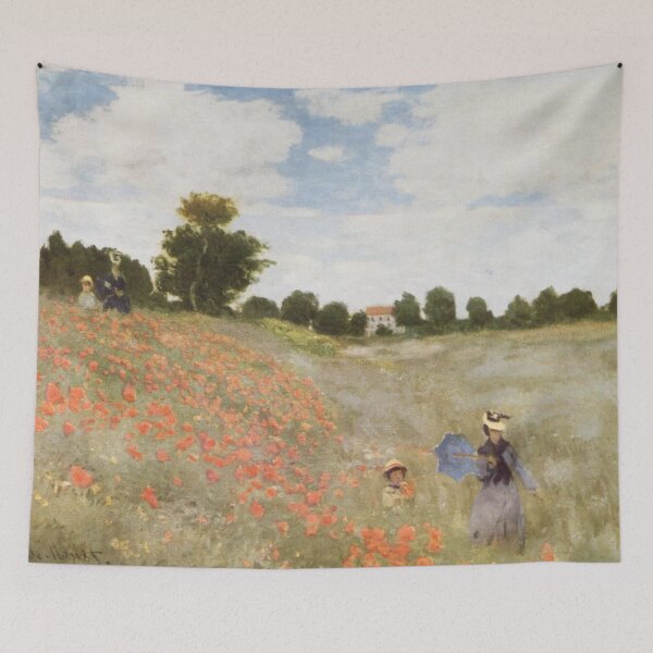 Item preview, HD. The Poppies (Les Coquelicots) , by Claude Monet. HIGH DEFINITION  designed and sold by MINDTHECHERRY.