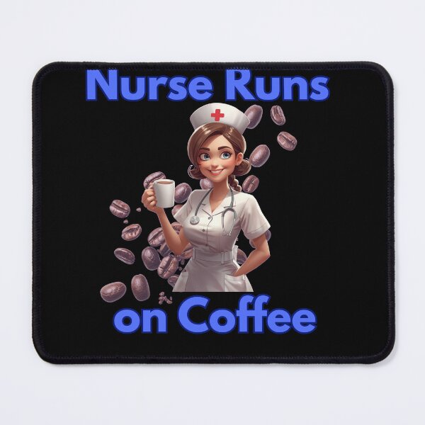 Item preview, Nurse Coffee - Nurse Humor Design designed and sold by StaticMood.