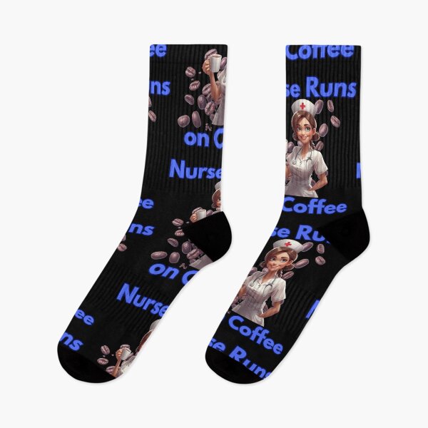 Item preview, Nurse Coffee - Nurse Humor Design designed and sold by StaticMood.