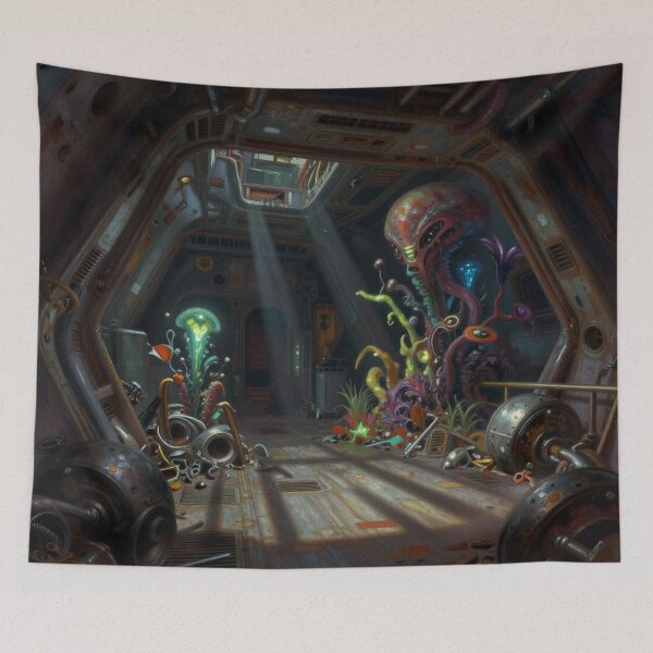Item preview, Derelict Ship Interior designed and sold by Korral.