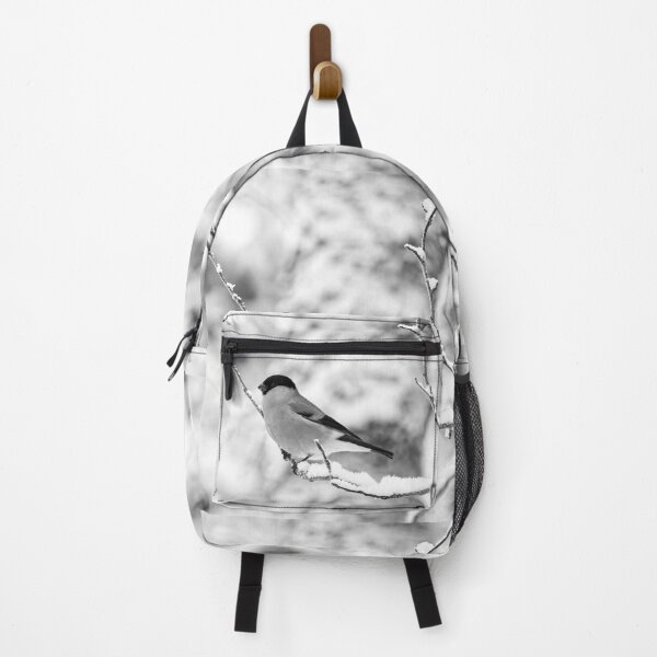 Item preview, Eurasian bullfinch on white bw designed and sold by Jouko Lehto Photography.