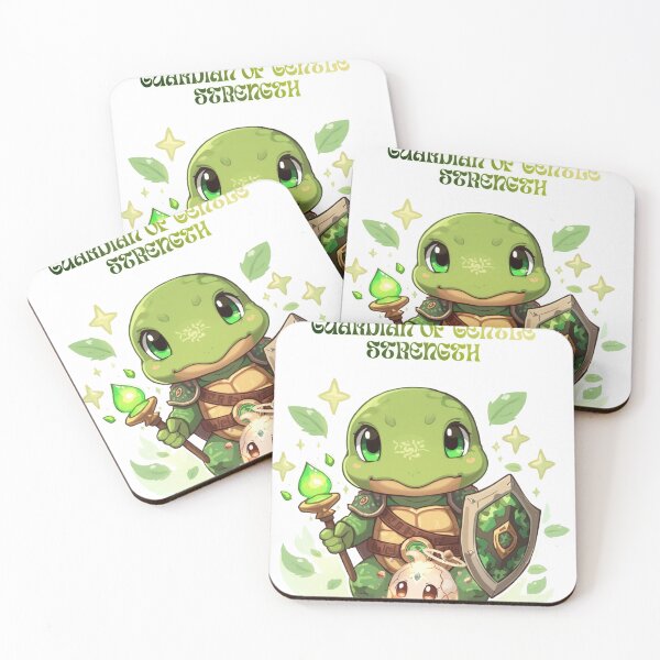 Item preview, Talia Stoneward – Guardian of Gentle Strength | Druid Turtle Protector designed and sold by Monzora.