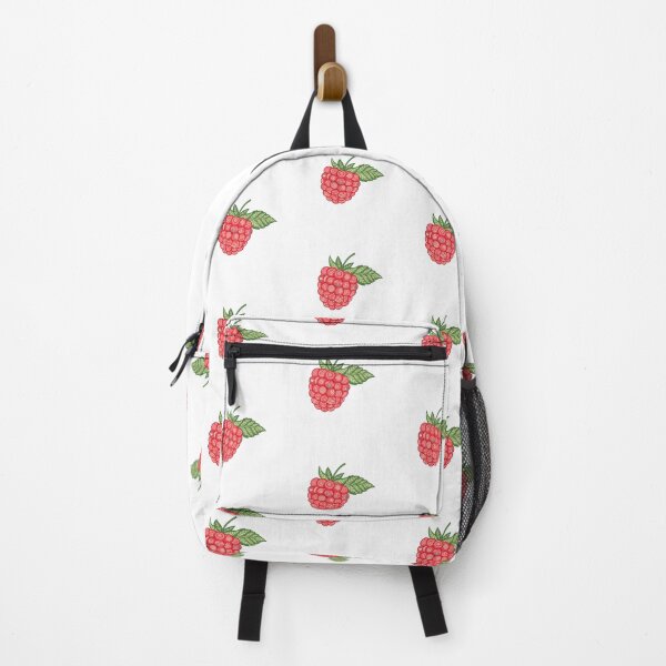 Item preview, Stylised Raspberry with Folk Motifs – Scandinavian Folk Art by heidiannemorris © designed and sold by FOLK ART FUSION by heidiannemorris.