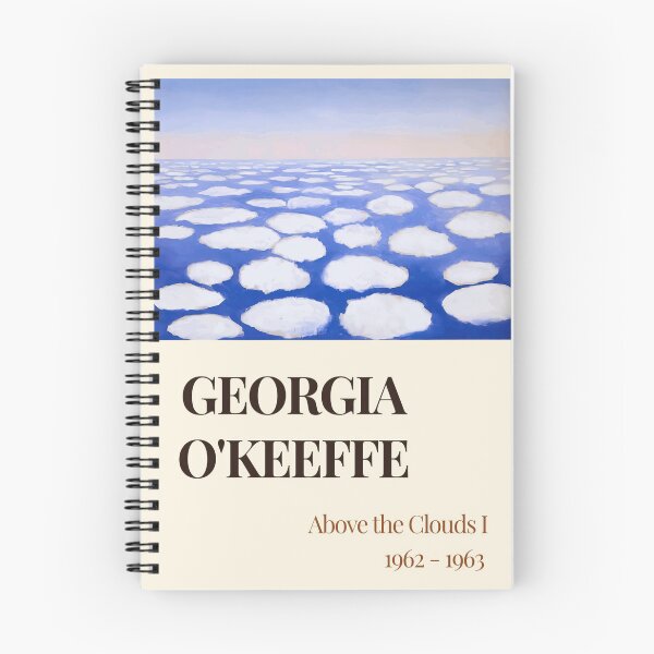 Item preview, Georgia O'Keeffe Above the Clouds I designed and sold by st1art.