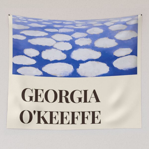 Item preview, Georgia O'Keeffe Above the Clouds I designed and sold by st1art.