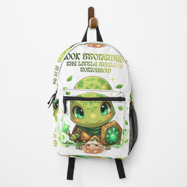 Item preview, Rook Stoneward – The Little Shield of Tomorrow | Druid Turtle Guardian Fantasy Art designed and sold by Monzora.