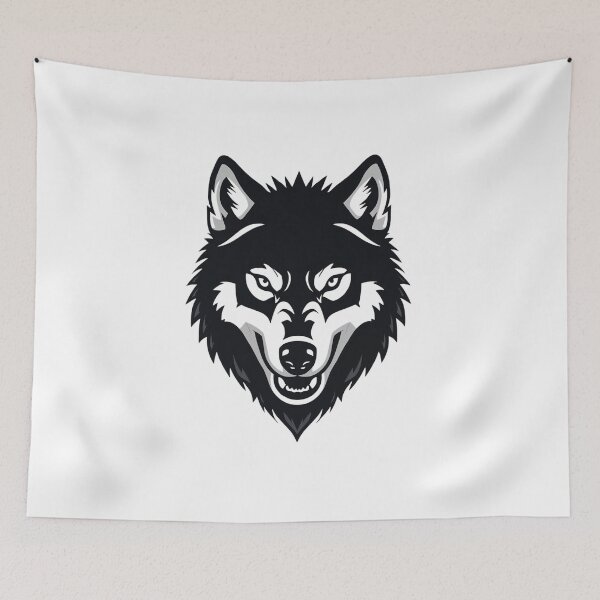 Item preview, Fierce Wolf – Minimal Animal Power ⭐️⭐️⭐️⭐️⭐️ designed and sold by HT-Creative.
