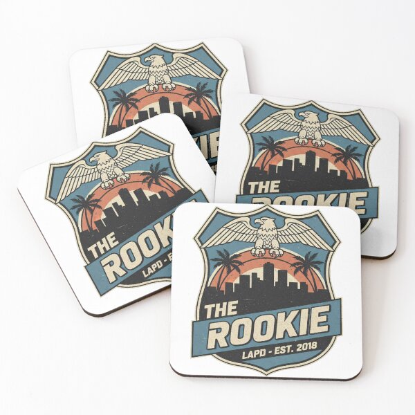 Item preview, The Rookie Eagle Shield Badge Vintage Art designed and sold by Fidgetytame.