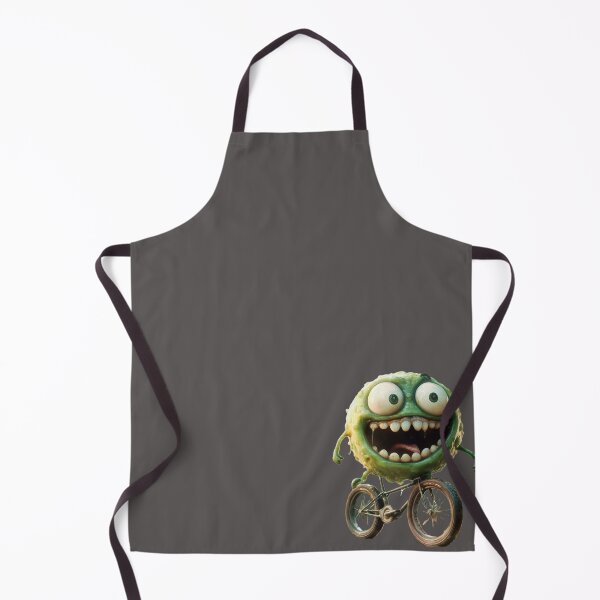Item preview,  slime on the bike with a smile designed and sold by Kat's Design Hub.