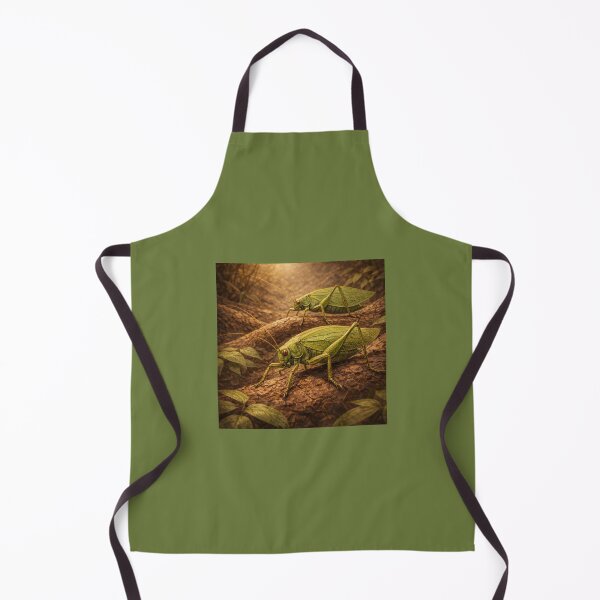 Item preview, Katydids – Leaf Mimic Forest Insect Art designed and sold by GeoWild Designs.