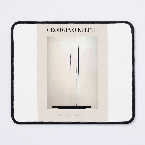 Item preview, Georgia O'keeffe Black Lines 1 designed and sold by st1art.