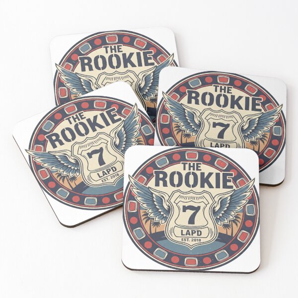 Item preview, The Rookie Season 7 Winged Badge Vintage Art designed and sold by Fidgetytame.
