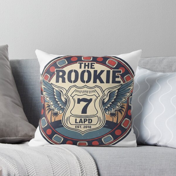 Item preview, The Rookie Season 7 Winged Badge Vintage Art designed and sold by Fidgetytame.