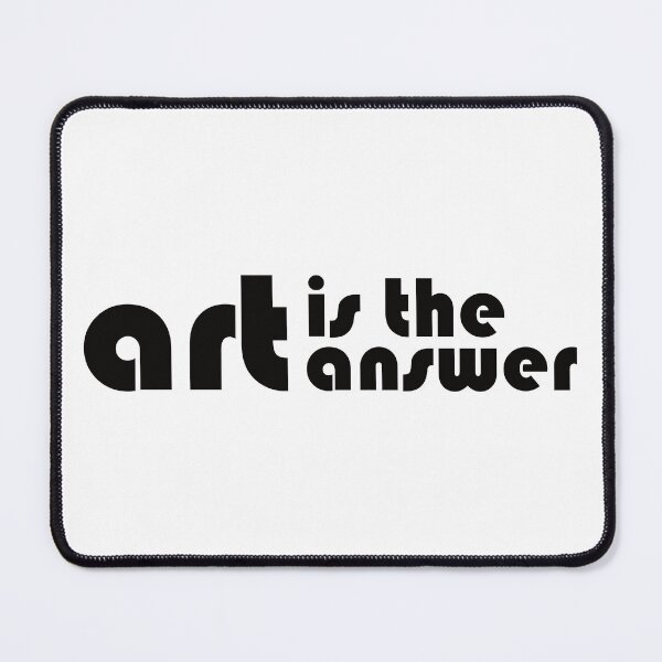 Item preview, art is the answer designed and sold by the-craft-shop.