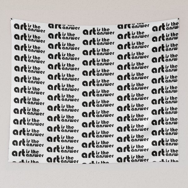 Item preview, art is the answer designed and sold by the-craft-shop.